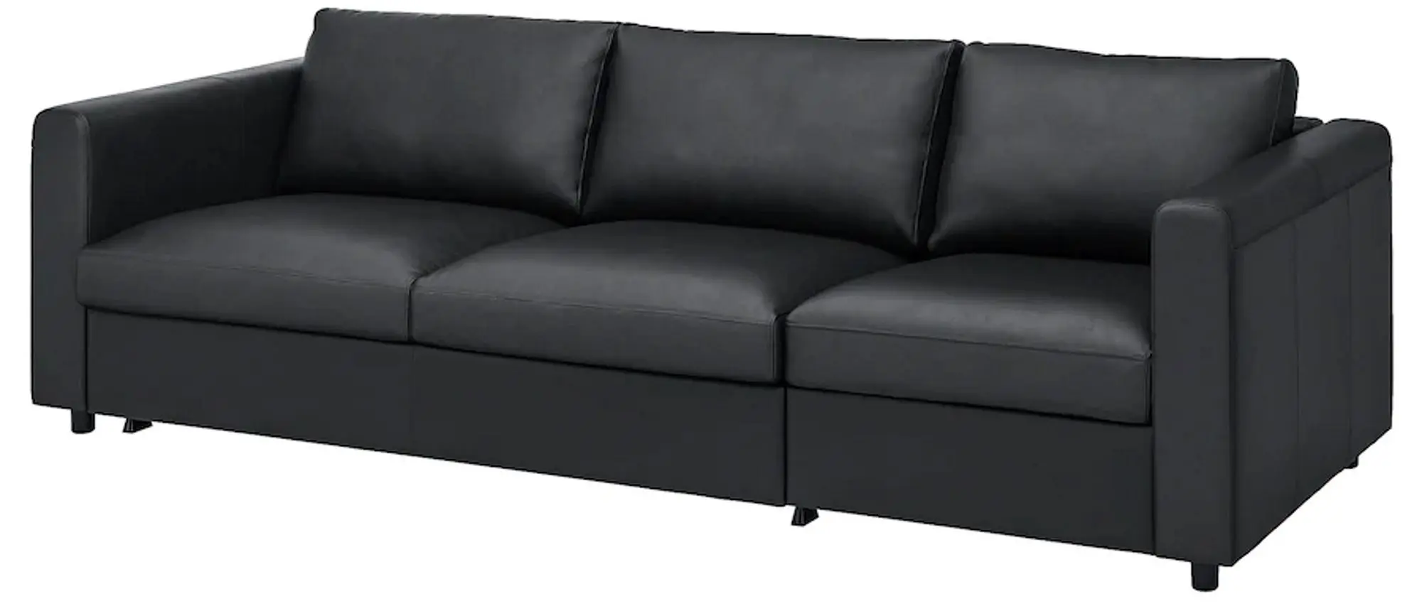 Canapea extensibila Ikea Vimle 3-locuri (Grann/Bomstad Negru)