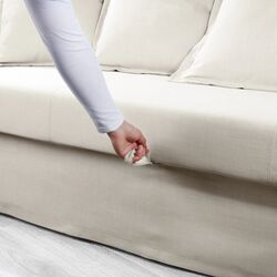 Canapea extensibila cu 3 locuri Ikea Holmsund (Nordvalla Bej) Thumb