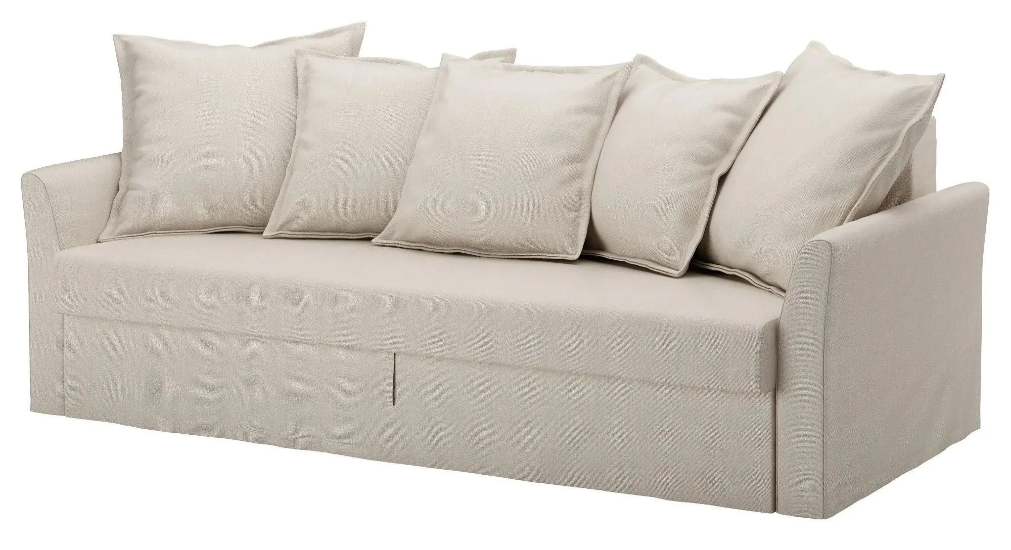 Canapea extensibila cu 3 locuri Ikea Holmsund (Nordvalla Bej)