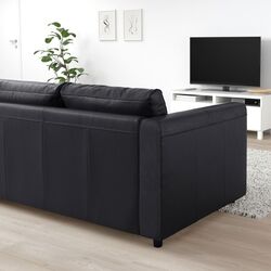 Canapea cu 3 locuri Ikea Vimle (Grann/Bomstad Negru) Thumb