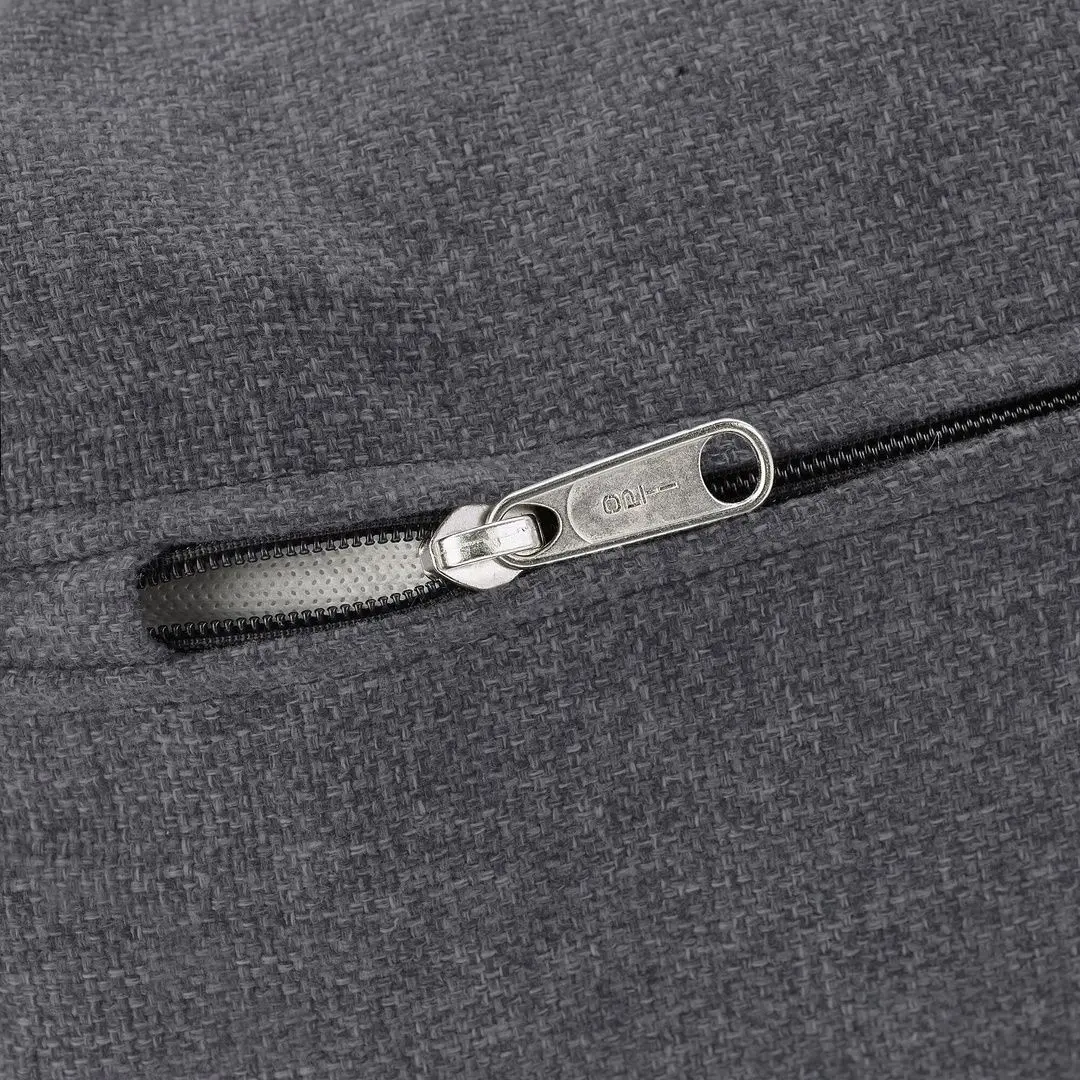 Canapea colt Ikea Vimle 3-locuri cu tetiera/1 sezlong (Gunnared Gri Mediu)