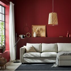 Canapea colt Ikea Vimle 3-locuri/șezlong (Gunnared Bej) Thumb