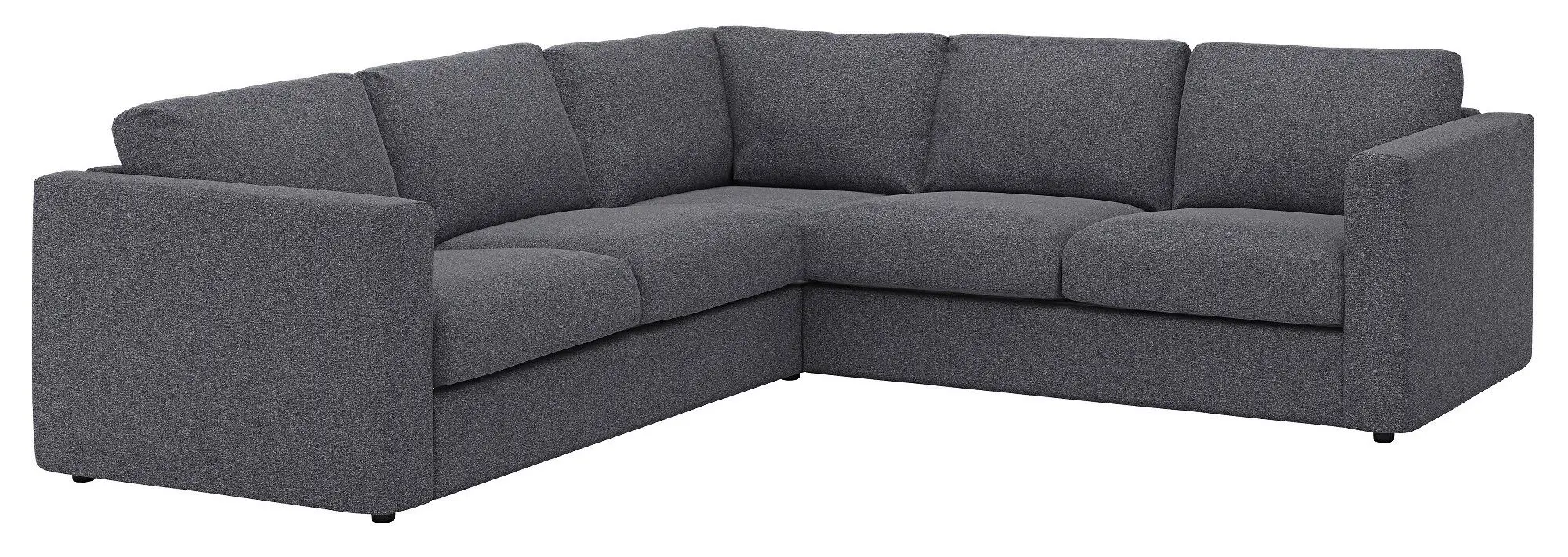 Canapea colt Ikea Vimle 4-locuri (Gunnared Gri Mediu)