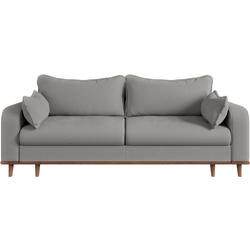 Canapea Inspira Furniture Beata 4 Seater Fjord 08 (Grey) Thumb