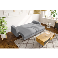 Canapea Inspira Furniture Beata 4 Seater Fjord 08 (Grey) Thumb