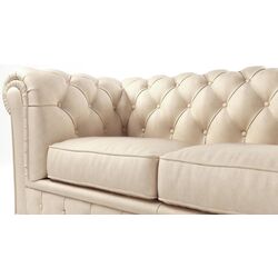 Canapea Inspira Furniture Cambridge 2 Seater Riviera 21 (Beige) Thumb