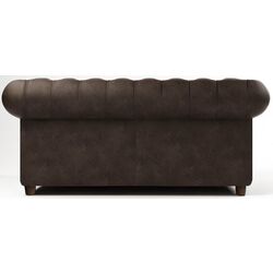 Canapea Inspira Furniture Cambridge 2 Seater Riviera 26 (Brown) Thumb