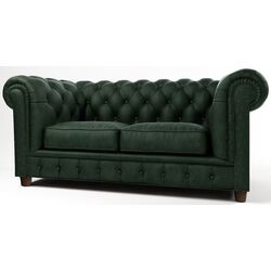 Canapea Inspira Furniture Cambridge 2 Seater Riviera 38 (Dark Green) Thumb