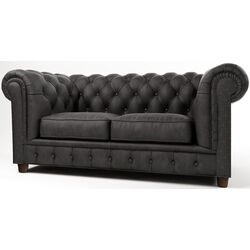 Canapea Inspira Furniture Cambridge 2 Seater Riviera 95 (Gray) Thumb