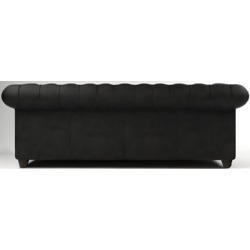 Диван Inspira Furniture Cambridge 3 Seater Riviera 100 (Black) Thumb