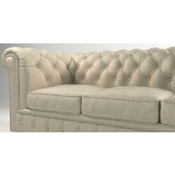 Диван Inspira Furniture Cambridge 3 Seater Riviera 21 (Beige) Thumb