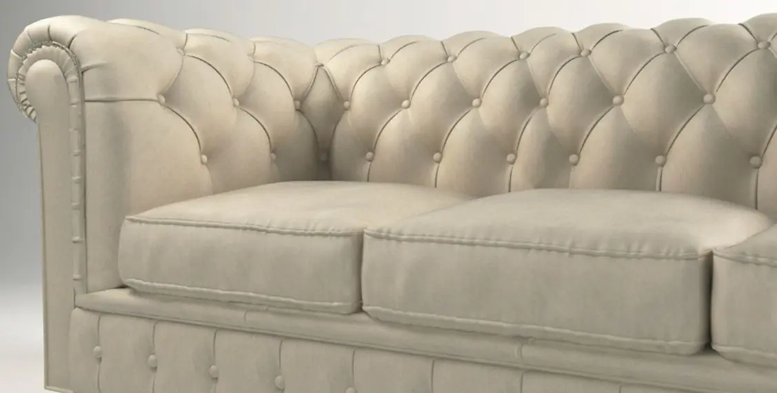 Диван Inspira Furniture Cambridge 3 Seater Riviera 21 (Beige)