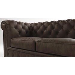 Canapea Inspira Furniture Cambridge 3 Seater Riviera 26 (Brown) Thumb