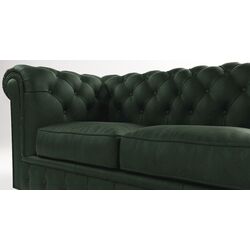 Canapea Inspira Furniture Cambridge 3 Seater Riviera 38 (Dark Green) Thumb