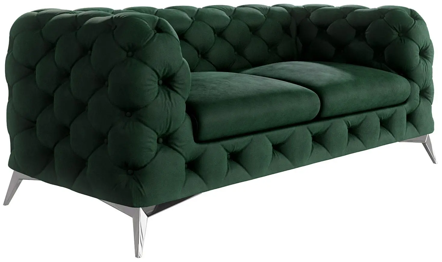 Диван Inspira Furniture Chelsea 2 Seater Riviera 38 (Dark Green)