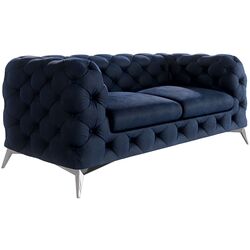 Диван Inspira Furniture Chelsea 2 Seater Riviera 81 (Blue) Thumb