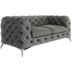 Диван Inspira Furniture Chelsea 2 Seater Riviera 91 (Gray) Thumb