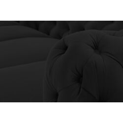 Диван Inspira Furniture Chelsea 3 Seater Riviera 100 (Black) Thumb