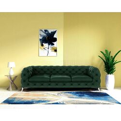 Canapea Inspira Furniture Chelsea 3 Seater Riviera 38 (Dark Green)