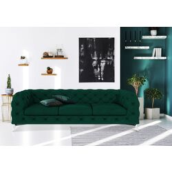 Диван Inspira Furniture Chelsea 3 Seater Riviera 38 (Dark Green) Thumb