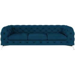 Диван Inspira Furniture Chelsea 3 Seater Riviera 81 (Blue) Thumb