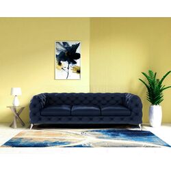 Canapea Inspira Furniture Chelsea 3 Seater Riviera 81 (Blue)