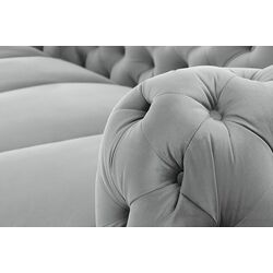 Canapea Inspira Furniture Chelsea 3 Seater Riviera 91 (Gray) Thumb