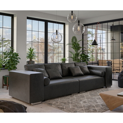 Canapea Inspira Furniture Jumbo 5 Seater Gobi 97 (Anthracite) Thumb