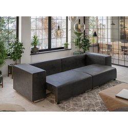 Canapea Inspira Furniture Jumbo 5 Seater Gobi 97 (Anthracite) Thumb