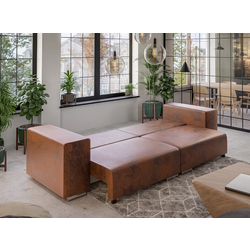 Canapea Inspira Furniture Jumbo SF 5 Seater Gobi 03 (Brown) Thumb