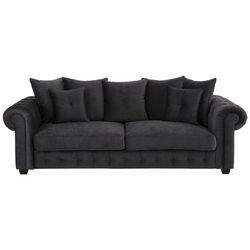 Canapea Inspira Furniture Leicester 2.5 Seater Cosmic 101 (Graphite) Thumb