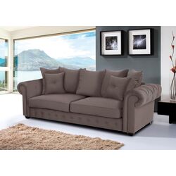 Canapea Inspira Furniture Leicester 2.5 Seater Cover 24 (Brown)