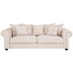 Canapea Inspira Furniture Leicester 2.5 Seater Granada 2731 (White) Thumb
