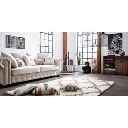 Canapea Inspira Furniture Leicester 2.5 Seater Granada 2731 (White) Thumb