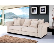 Диван Inspira Furniture Leicester 2.5 Seater Granada 2731 (White)