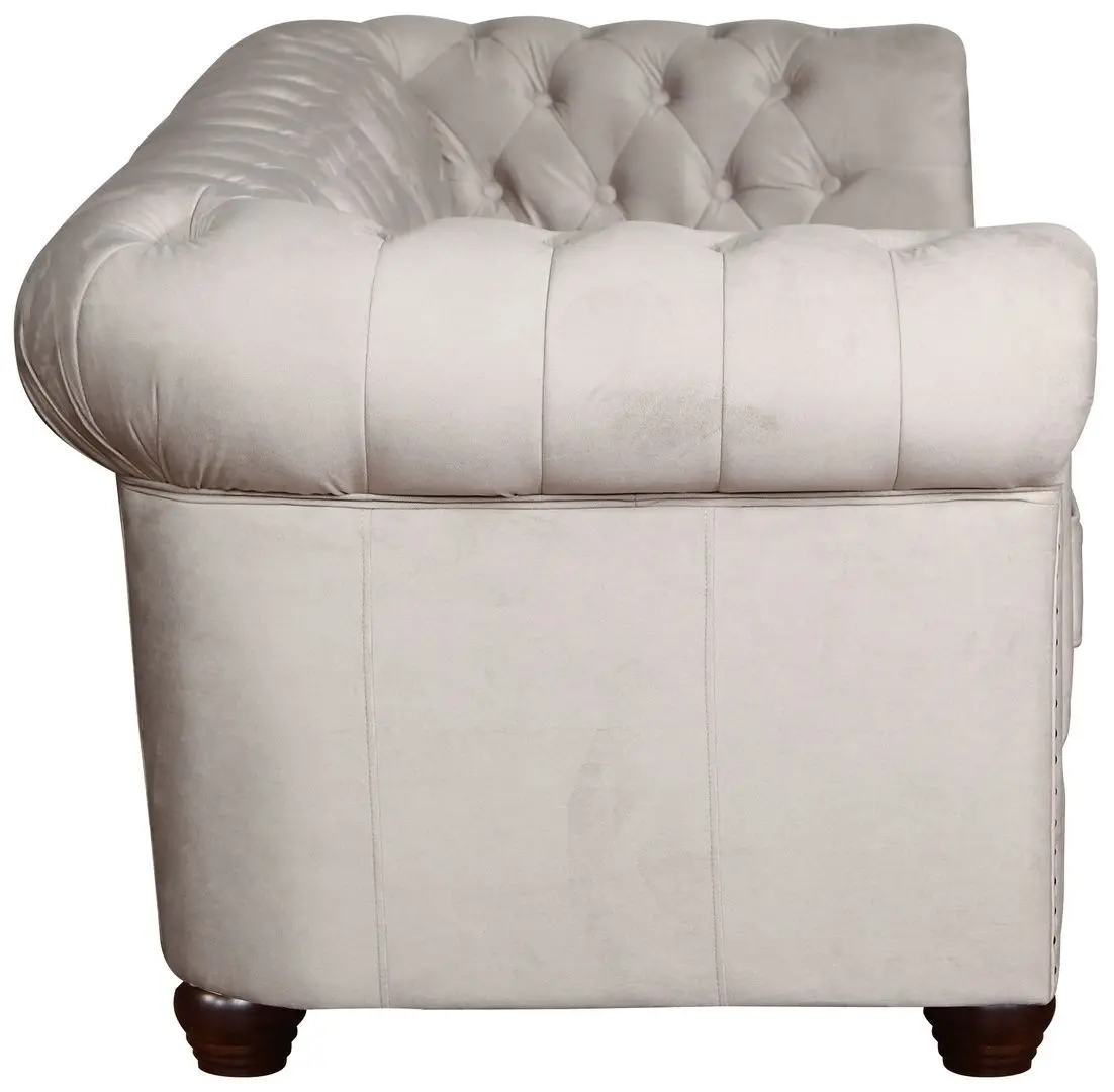 Диван Inspira Furniture Oxford 2 Seater with Casters/York Amore 31 (Grey)