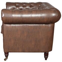 Canapea Inspira Furniture Oxford 2 Seater with Casters/Classic MG 20 (Brown) Thumb