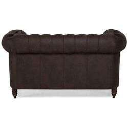 Canapea Inspira Furniture Oxford 2 Seater with Casters Gobi 04 (Brown) Thumb