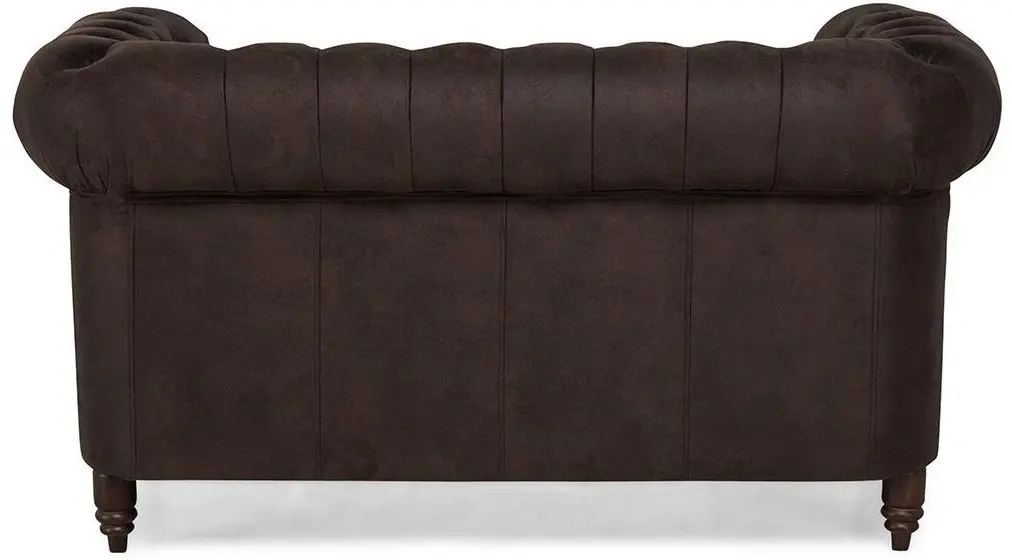 Canapea Inspira Furniture Oxford 2 Seater with Casters Gobi 04 (Brown)