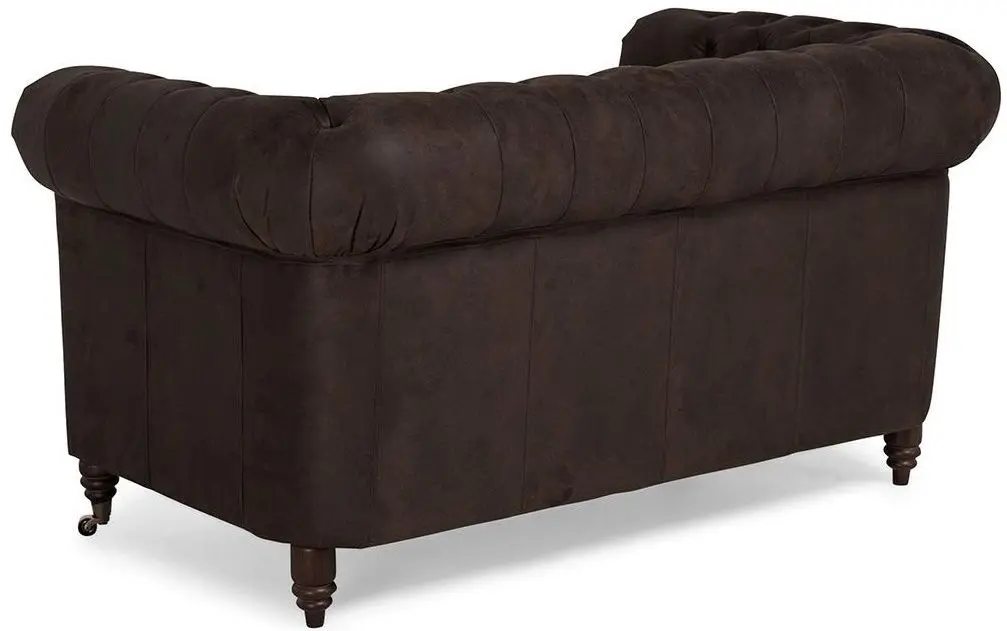 Canapea Inspira Furniture Oxford 2 Seater with Casters Gobi 04 (Brown)