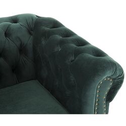 Canapea Inspira Furniture Oxford 2 Seater with Casters Riviera 38 (Dark Green) Thumb