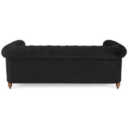 Canapea Inspira Furniture Oxford 3 Seater with Casters Riviera 100 (Black) Thumb