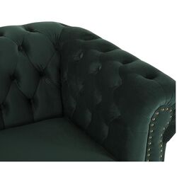 Диван Inspira Furniture Oxford 3 Seater with Casters Riviera 38 (Dark Green) Thumb