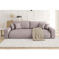 Canapea Inspira Furniture Sara 4 Seater Lincoln 61 (Pink)