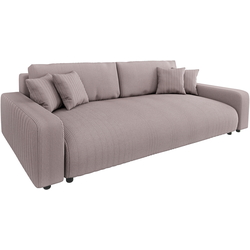 Canapea Inspira Furniture Sara 4 Seater Lincoln 61 (Pink) Thumb