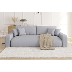Диван Inspira Furniture Sara 4 Seater Lincoln 86 (Grey)