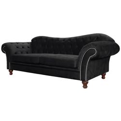 Canapea Inspira Furniture Sheffield 3 Seater 140x185 Amore 22 (Black) Thumb