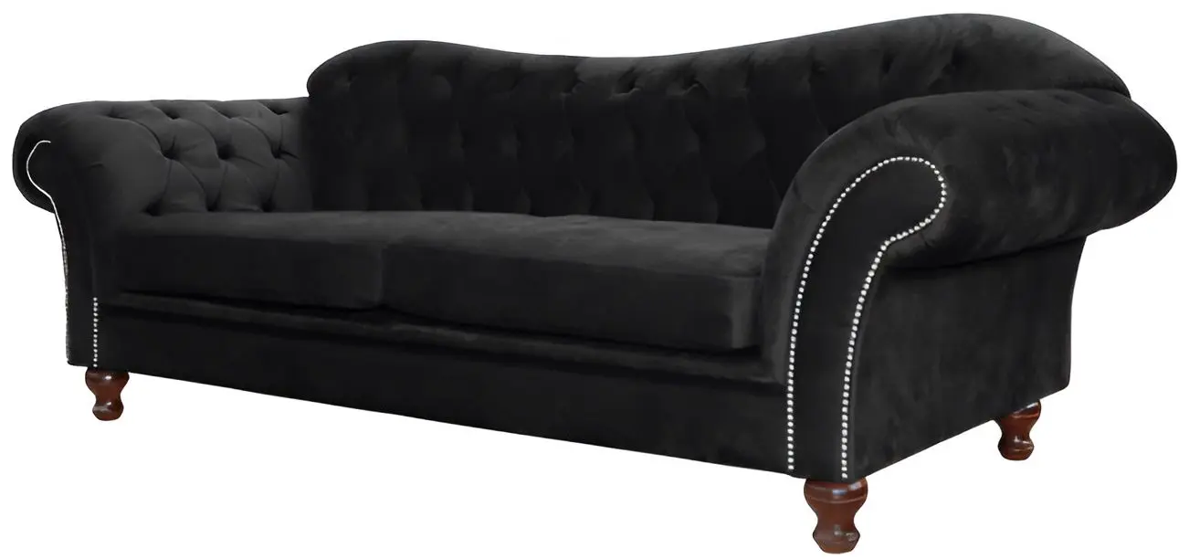 Canapea Inspira Furniture Sheffield 3 Seater 140x185 Amore 22 (Black)