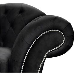 Диван Inspira Furniture Sheffield 3 Seater Amore 22 (Black) Thumb