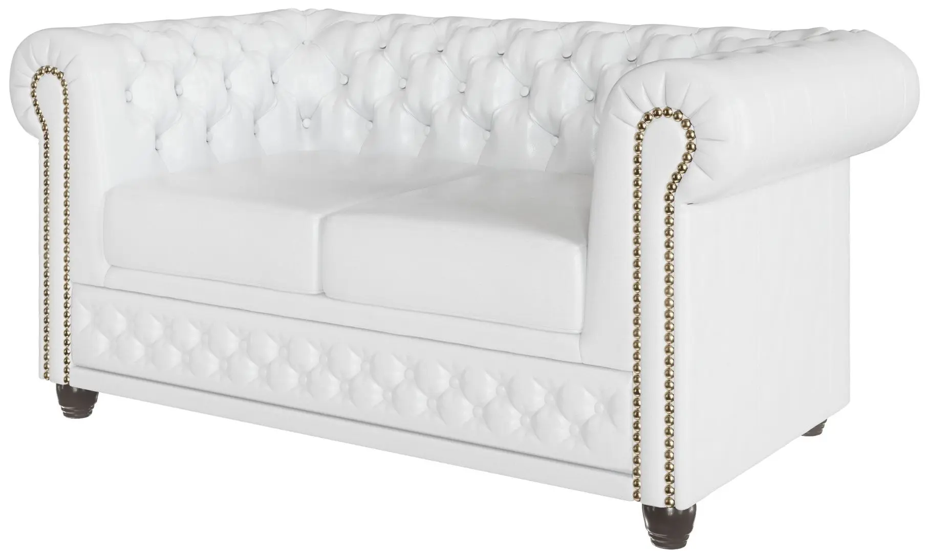 Canapea Inspira Furniture York 2 Seater MG 0 (White)